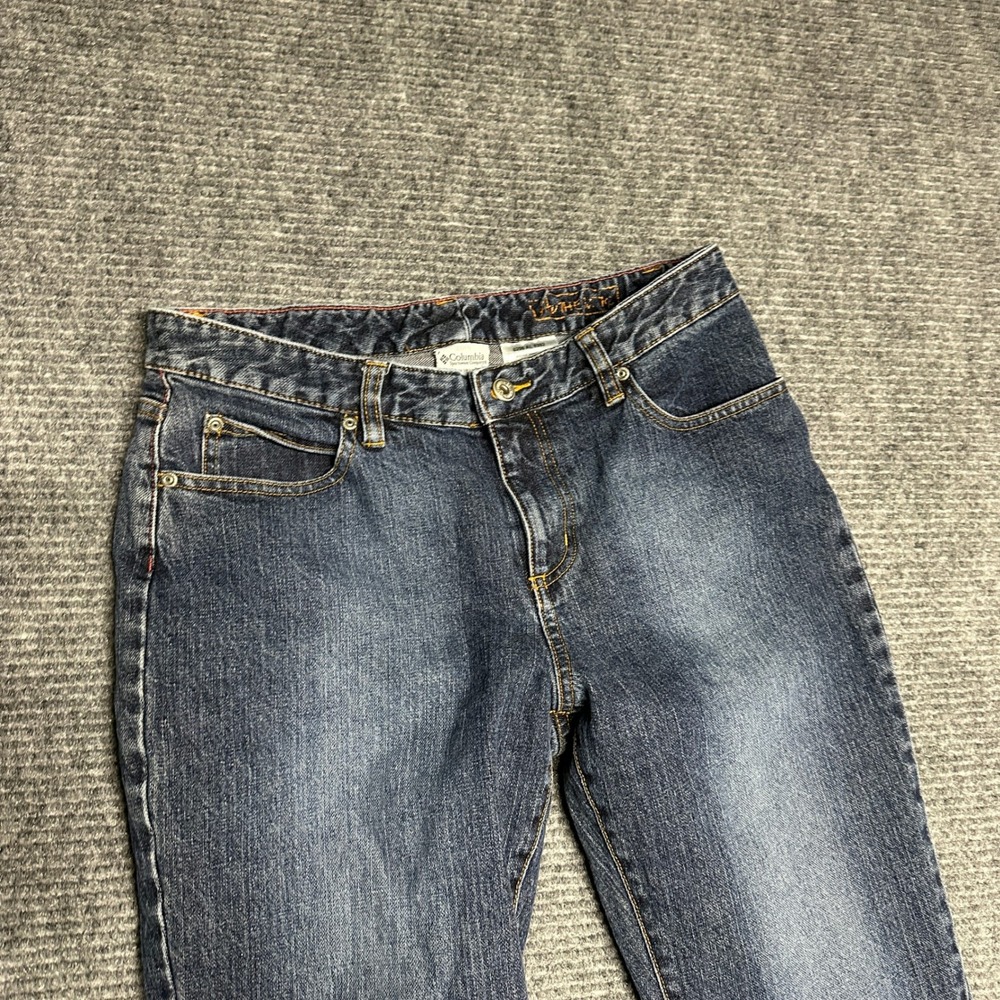Columbia Sportswear Company Women's Size 8 Jeans Bootcut Comfort Stretch - Picture 2 of 5